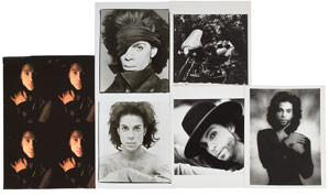 Lot #6186  Prince Collection of (6) Publicity Photographs