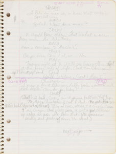 Lot #6078  Prince's Cherry Moon Personal Notebook with Extensive Handwritten Working Script - Image 14