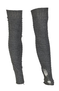 Lot #6066  Prince's 1979 Personally-Owned and Stage-Worn Gray Leggings