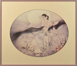 Lot #6089  Prince's Personally-Owned Louis Icart 'Lady of the Camellias' Print
