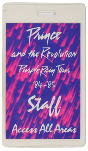 Lot #6041  Prince Purple Rain Promo Booklet and Passes - Image 4