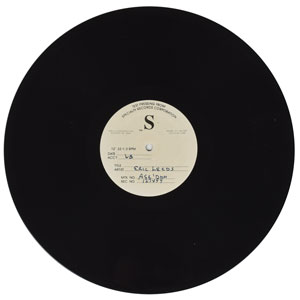 Lot #6154 Eric Leeds Test Pressing for 'Times Squared' Album - Image 2