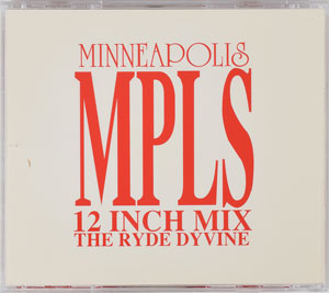 Lot #6218  Prince Minneapolis 'MPLS' CD Single - Image 2