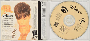 Lot #6226  Prince 'Eye Hate U' Promo CD  - Image 2