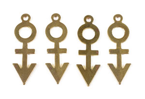 Lot #4157  Prince Set of (4) Symbol Charms Made For Him - Image 2