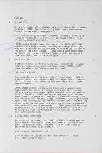 Lot #6123  Prince Under the Cherry Moon Screenplay - Image 3