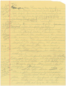 Lot #6157  Prince Lovesexy Handwritten Tour Book Essay