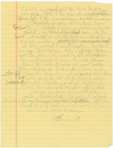 Lot #6157  Prince Lovesexy Handwritten Tour Book Essay - Image 2
