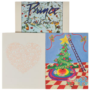 Lot #6175  Prince Set of (3) Greeting Cards