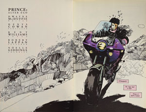 Lot #6212  Prince 1991 Comic Book - Image 2