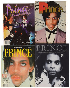 Lot #2775  Prince Set of (4) Early Fanzines and Booklets