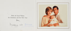 Lot #5018  Princess Diana and Prince Charles 1982