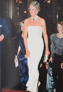 Lot #5024  Princess Diana Signed Limited Edition Catalog Book - Image 5