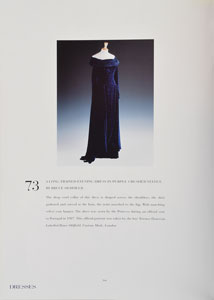 Lot #5024  Princess Diana Signed Limited Edition Catalog Book - Image 19