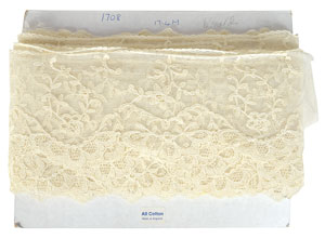 Lot #5012  Princess Diana's Wedding (4) Bolts of Lace for Bridesmaids Dresses - Image 4