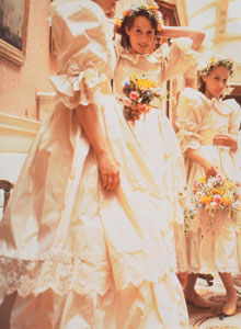 Lot #5014  Princess Diana's Wedding Collection of (4) Bridesmaids Garment Pieces - Image 6