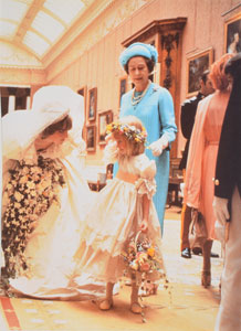 Lot #5014  Princess Diana's Wedding Collection of (4) Bridesmaids Garment Pieces - Image 7