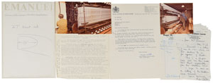 Lot #5015  Princess Diana Wedding Document Archive
