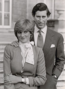 Lot #5037  Lady Diana Spencer and Prince Charles