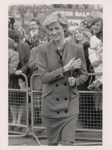 Lot #5046  Princess Diana Pair of Original Vintage