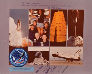 Lot #9207  STS-41-D Flown Patch