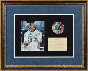 Lot #9205  Skylab 2: Charles Conrad's Flown Patch