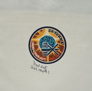 Lot #9198 Paul Weitz's Group of (5) Signed Beta Cloths and Manual - Image 4