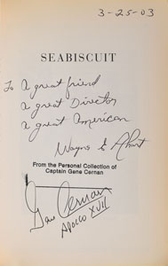 Lot #9193 Gene Cernan's Collection of (4) Signed Books - Image 4