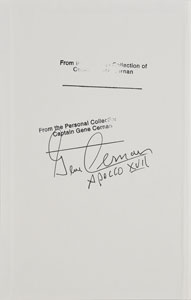 Lot #9190 Gene Cernan's Collection of (5) Signed Books - Image 9