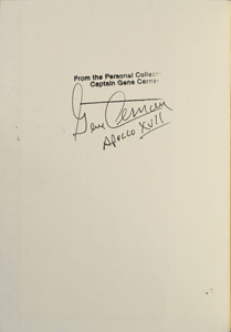 Lot #9187 Gene Cernan's Collection of (7) Signed Books - Image 9