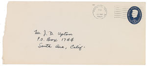 Lot #9040 Michael Collins 1964 Handwritten Letter - Image 3
