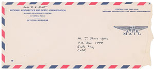 Lot #9044 Dave Scott 1964 Autograph Letter Signed - Image 2