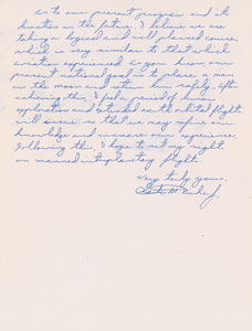 Lot #9046 Charlie Duke 1966 Autograph Letter Signed - Image 2