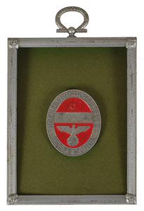 Lot #9005 Peenemunde Army Research Center Badge