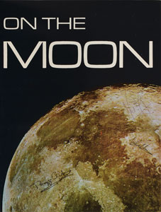 Lot #9072 Apollo 11 Crew-Signed 'Footprints on the Moon' Book