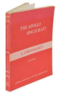Lot #9139 The Apollo Spacecraft: A Chronology Four-Volume Set 