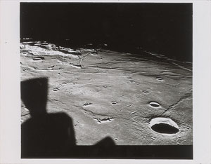 Lot #9162 Apollo 11 Set of (4) Original Vintage NASA Photographs