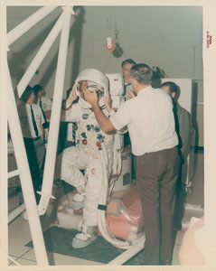 Lot #9163 Apollo 11 Set of (6) Original Vintage NASA Training Photographs - Image 3