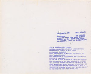 Lot #9166 Apollo 12 Set of (4) Original Vintage NASA Contact Sheets - Image 7