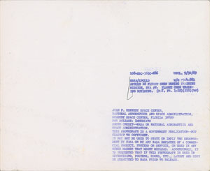 Lot #9166 Apollo 12 Set of (4) Original Vintage NASA Contact Sheets - Image 8