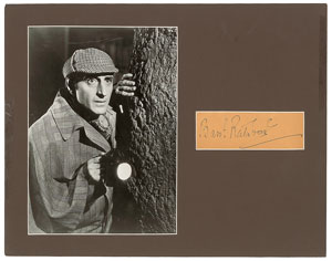 Lot #820 Basil Rathbone - Image 1