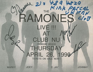 Lot #711  Ramones - Image 1