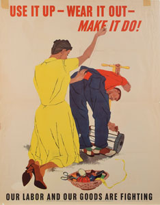 Lot #147  WWII 'Conserve' Posters - Image 1