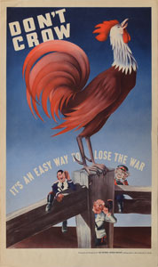 Lot #149  WWII 'Don't Talk' Posters - Image 1