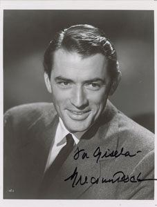 Lot #819 Gregory Peck