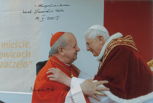 Lot #345  Pope Benedict XVI - Image 1