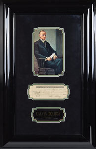 Lot #203 Calvin Coolidge - Image 1