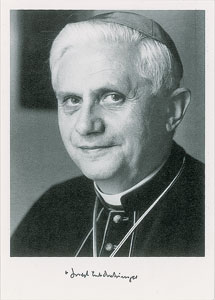 Lot #346  Pope Benedict XVI - Image 1