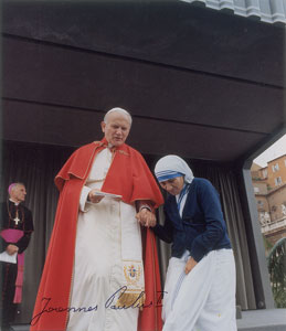 Lot #298  Pope John Paul II - Image 1