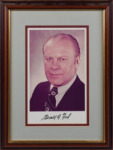 Lot #212 Gerald Ford - Image 1